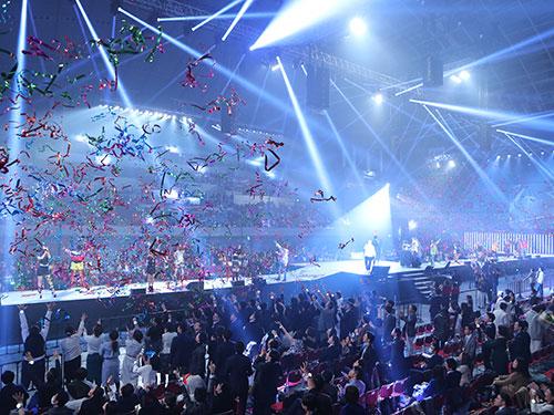 「ＮＵ　ＳＫＩＮ　ＪＡＰＡＮ　ＬＩＶＥ！」会場の様子